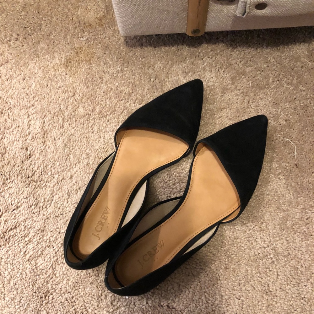 J Crew Zoe Suede Flats